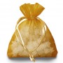 gold organza bag 3x4 inches